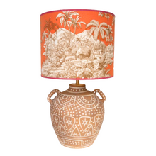 Load image into Gallery viewer, Lampshade Bengale orange - Manuel Canovas Ø 35 cm