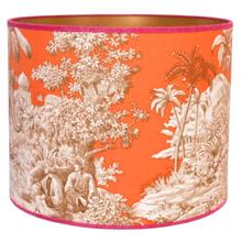 Load image into Gallery viewer, Lampshade Bengale orange - Manuel Canovas Ø 35 cm