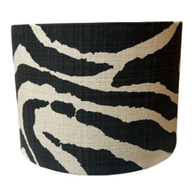 Load image into Gallery viewer, Zebra print lampshade Ø 30 cm
