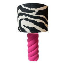 Load image into Gallery viewer, Zebra print lampshade Ø 30 cm