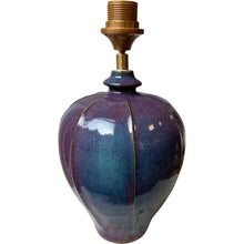 Afbeelding in Gallery-weergave laden, Lampenvoet paars/blauw streep