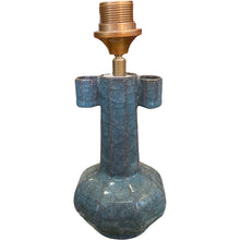 Load image into Gallery viewer, Lampenvoet Grijsblauw vaasje (1)
