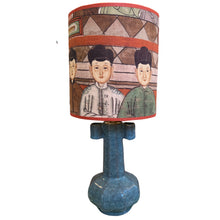 Load image into Gallery viewer, Lampenvoet Grijsblauw vaasje (1)