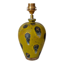 Afbeelding in Gallery-weergave laden, Lampenvoet vaasje stip geel