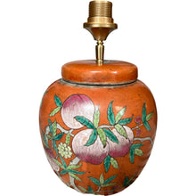 Afbeelding in Gallery-weergave laden, Lampenvoet gemberpot oranje