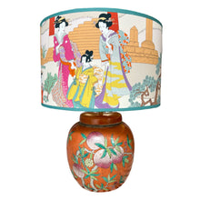 Afbeelding in Gallery-weergave laden, Lampenvoet gemberpot oranje