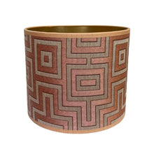 Load image into Gallery viewer, Lampenkap Fret maze Blossem Ø 20 cm