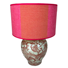 Afbeelding in Gallery-weergave laden, Lampenvoet gemberpot rood oud