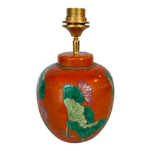 Afbeelding in Gallery-weergave laden, Lampenvoet gemberpotje oranje