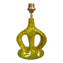 Afbeelding in Gallery-weergave laden, Lampenvoet Tamegroute geel gestipt