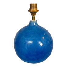 Afbeelding in Gallery-weergave laden, Lampenvoet blauwe bol