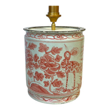 Afbeelding in Gallery-weergave laden, Lampenvoet Chinese pot roze vogel