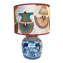 Load image into Gallery viewer, Lampenvoet gemberpot rond vissen