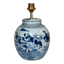 Afbeelding in Gallery-weergave laden, Lampenvoet gemberpot platteland