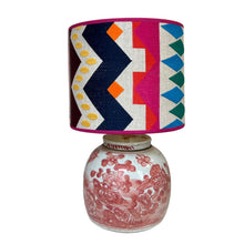 Load image into Gallery viewer, Lampenvoet gemberpot vogels rood