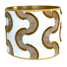 Load image into Gallery viewer, Lampenkap Snake Stitch - Fabricut Ø 30 cm