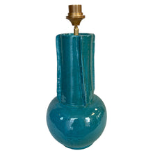 Afbeelding in Gallery-weergave laden, Lampenvoet petrol vaas
