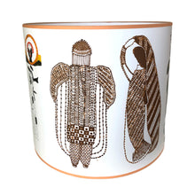 Load image into Gallery viewer, Beau Monde - Pierre Frey Ø 40 cm salmon-colored trim