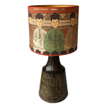 Load image into Gallery viewer, Lampshade La cite interdite laque de Chine - Pierre Frey Ø 30 cm