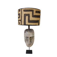 Afbeelding in Gallery-weergave laden, Lampenvoet masker hout