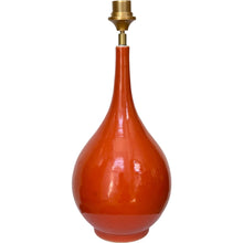 Load image into Gallery viewer, Lampenvoet oranje slanke hals
