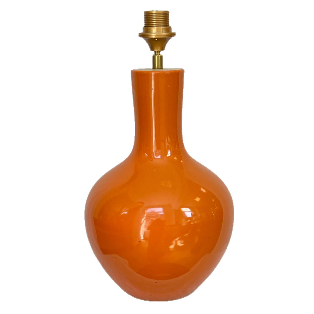 Lamp base orange