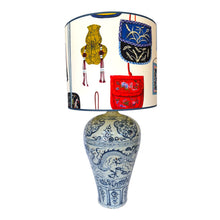 Load image into Gallery viewer, Lampenvoet Chinese vaas draak
