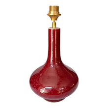 Load image into Gallery viewer, Lampenvoet bordeaux hals small
