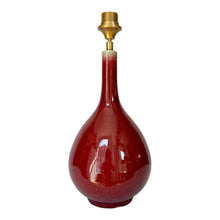 Load image into Gallery viewer, Lampenvoet bordeaux hals hoog
