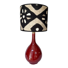 Load image into Gallery viewer, Lampenvoet bordeaux hals hoog

