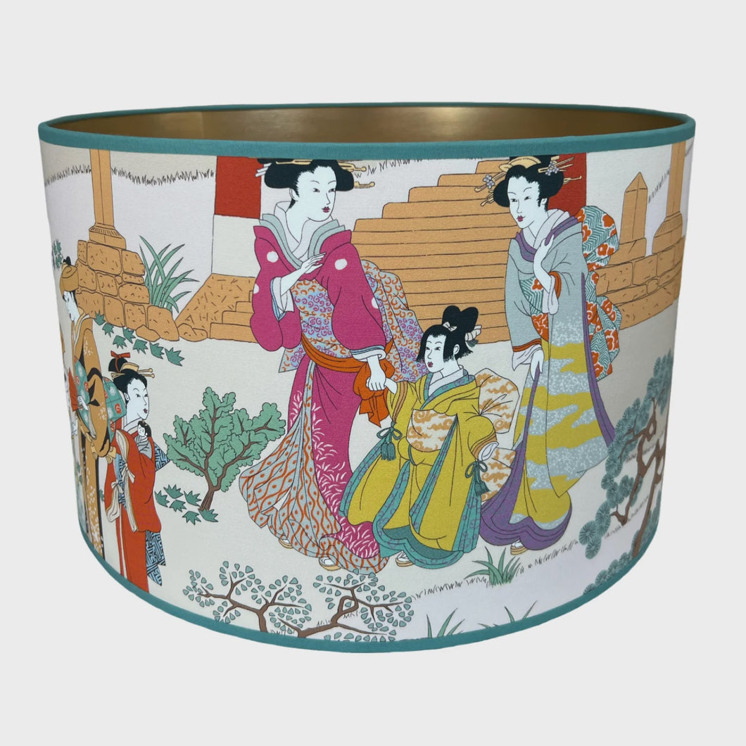 Lampenkap Geisha's - Manuel Canovas Ø 35 cm