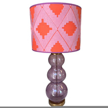 Afbeelding in Gallery-weergave laden, Lampenvoet glas lila bubbel
