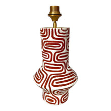 Afbeelding in Gallery-weergave laden, Lampenvoet aardewerk terracotta structuur
