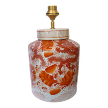 Afbeelding in Gallery-weergave laden, Lampenvoet Red Dragon
