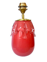 Afbeelding in Gallery-weergave laden, Lampenvoet roze druppels
