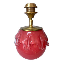 Afbeelding in Gallery-weergave laden, Lampenvoet roze druppels klein
