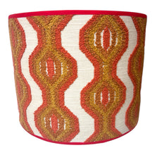 Afbeelding in Gallery-weergave laden, Lampenkap Corredoura oranje - Evo Fabrics Ø 35cm
