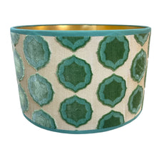 Load image into Gallery viewer, Lampenkap Tiana Turquoise - Manuel Canovas Ø 30 cm

