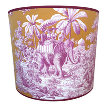 Afbeelding in Gallery-weergave laden, Lampenkap Bengale paars - Manuel Canovas Ø 40 cm
