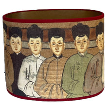 Afbeelding in Gallery-weergave laden, Lampenkap La cite interdite laque de Chine - Pierre Frey  Ø 25cm Ovaal
