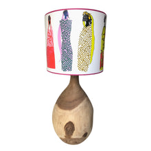 Load image into Gallery viewer, Lampshade Beau Monde - Pierre Frey Ø 40 cm pink trim
