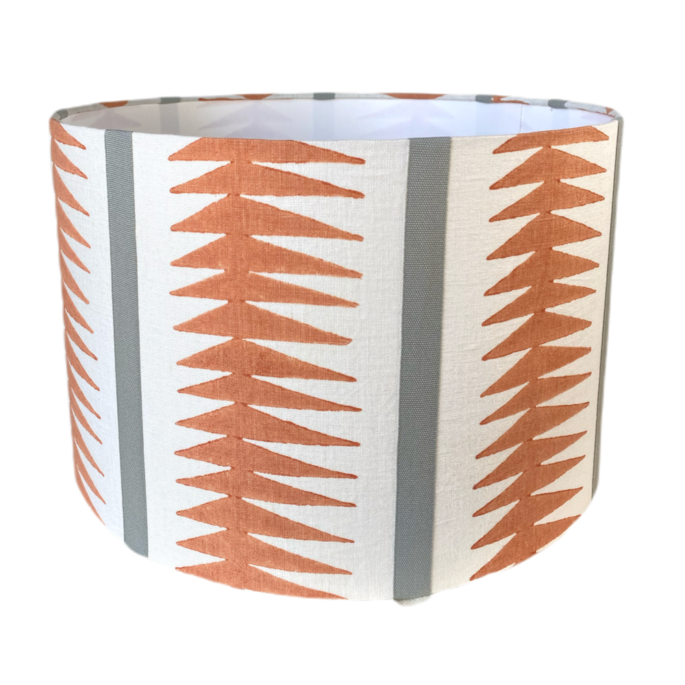 Lampshade Rae Burnt Orange - Jane Churchill Ø 40 cm